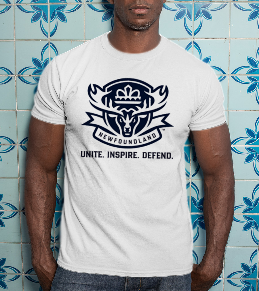 Newfoundland Regiment Unite Inspire Defend 2025 T-Shirt