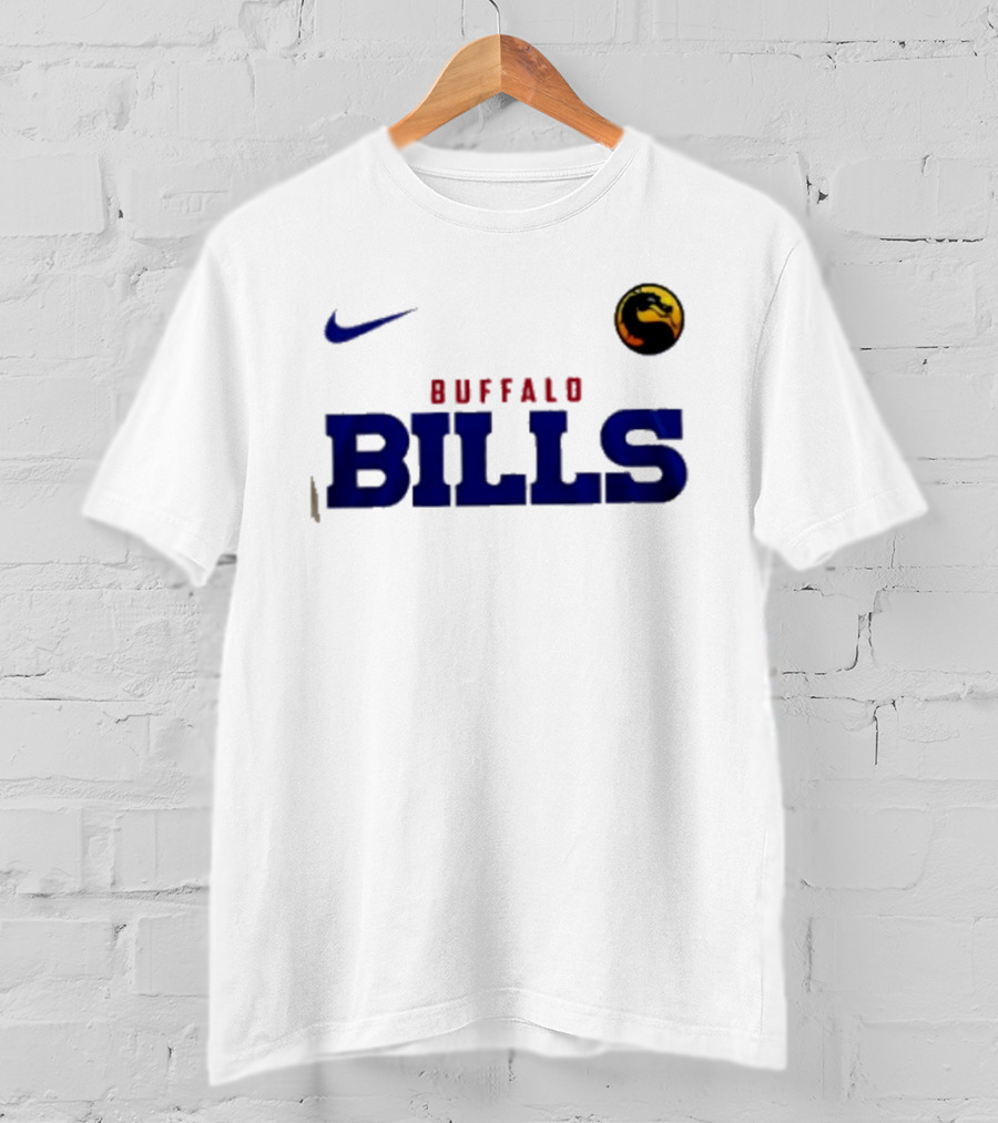 Nike Sub Zero Buffalo Bills Mortal Kombat Crossover Freeze Your Soul T-Shirt