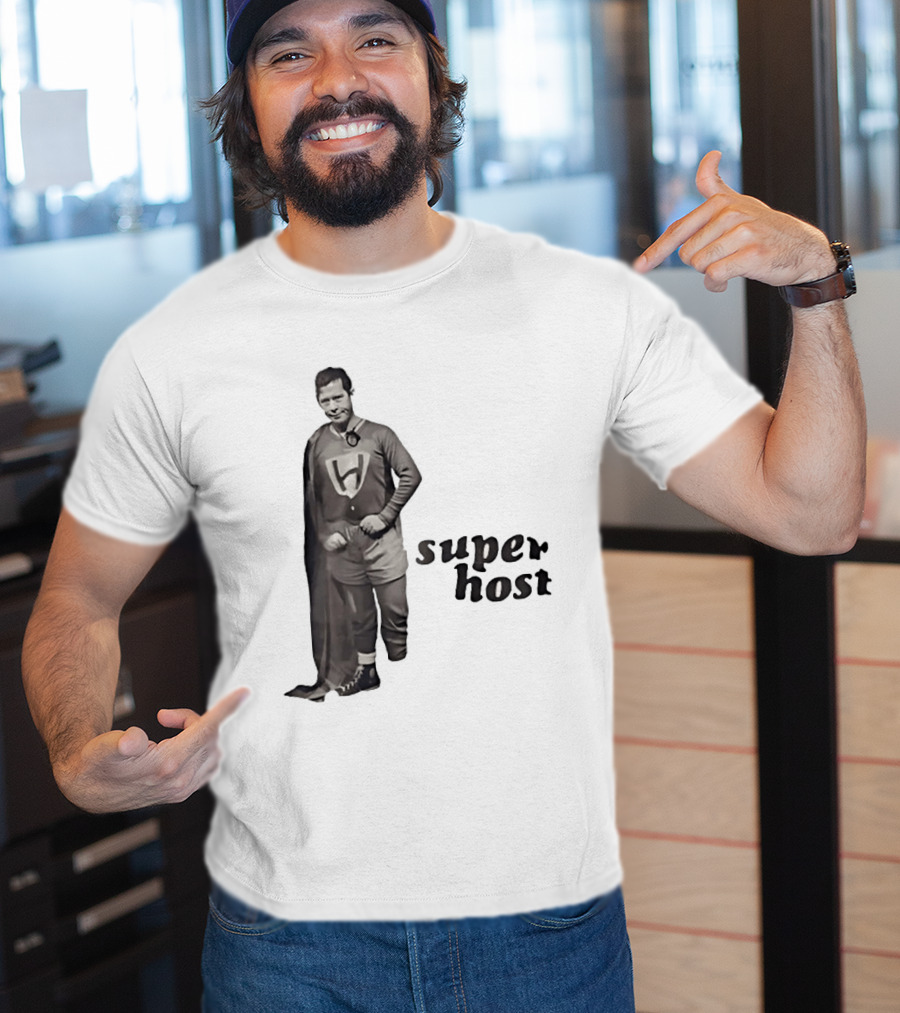 WUAB 43 Cleveland Superhost Lorain Retro Hero T-Shirt