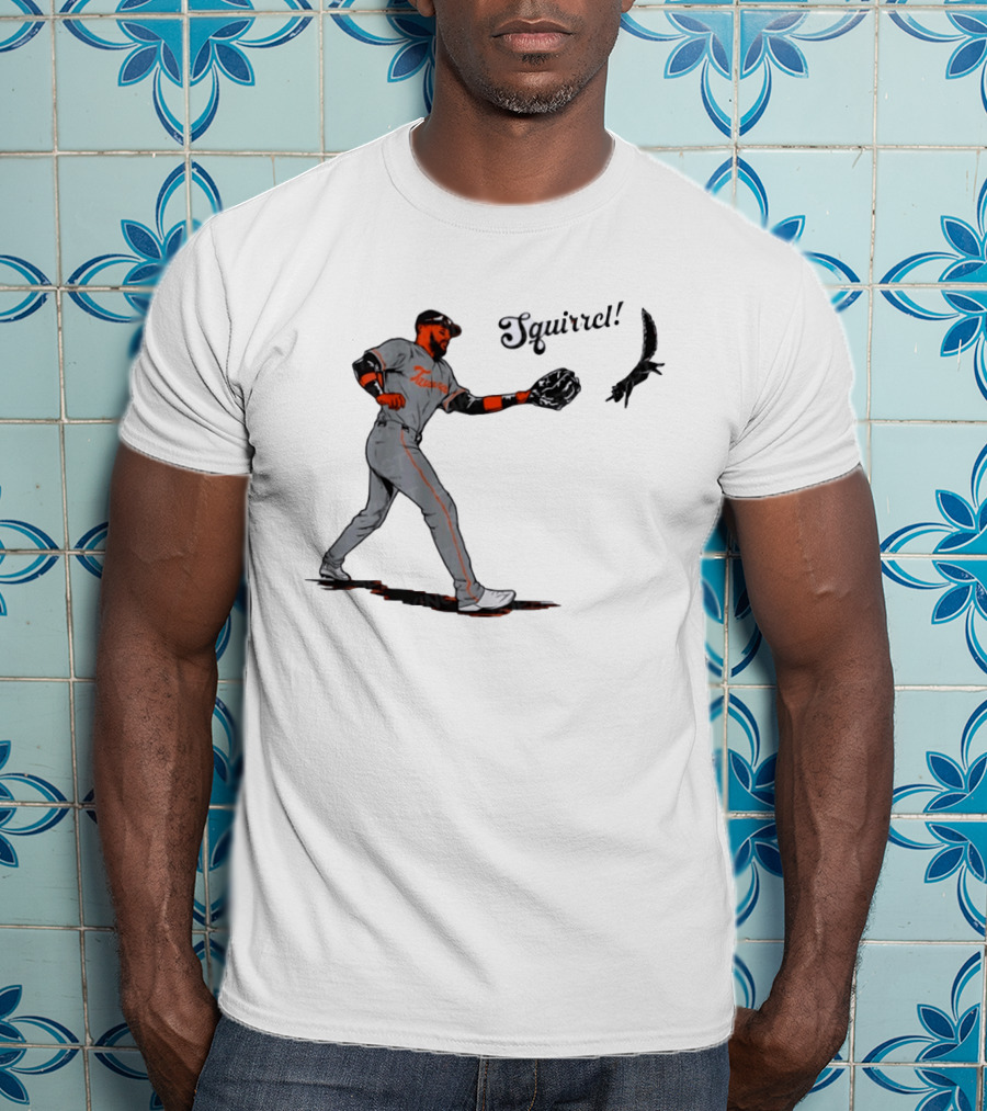 Tavares Squirrel Baltimore Orioles Baseball Moment Sports T-Shirt