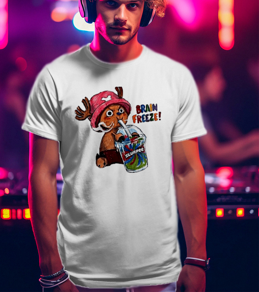 Tony Tony Chopper Slurpee Brain Freeze One Piece T-Shirt