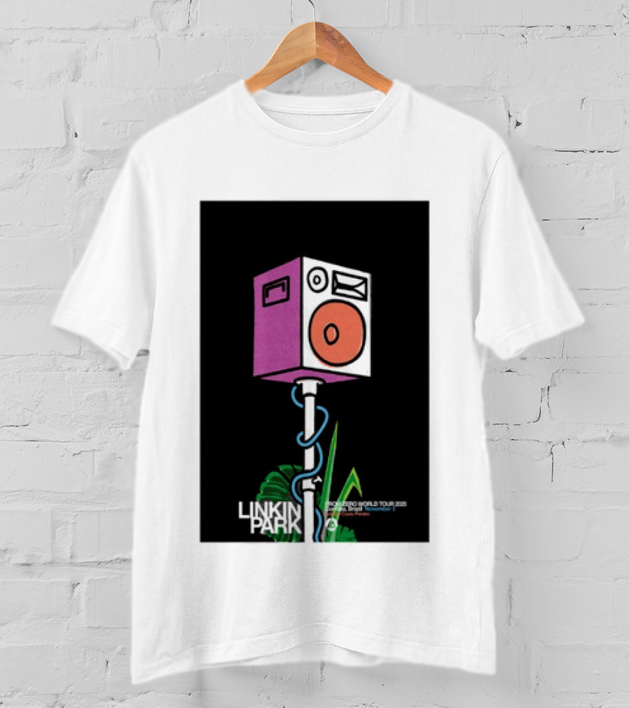 Linkin Park From Zero World Tour Estadio Couto Pereira Curitiba November 5 2025 T-Shirt