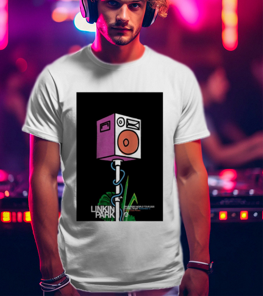 Linkin Park From Zero World Tour Estadio Couto Pereira Curitiba November 5 2025 T-Shirt