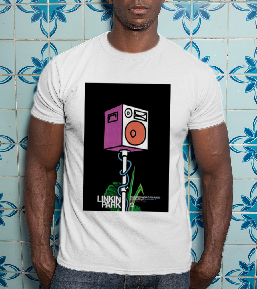 Linkin Park From Zero World Tour Estadio Couto Pereira Curitiba November 5 2025 T-Shirt