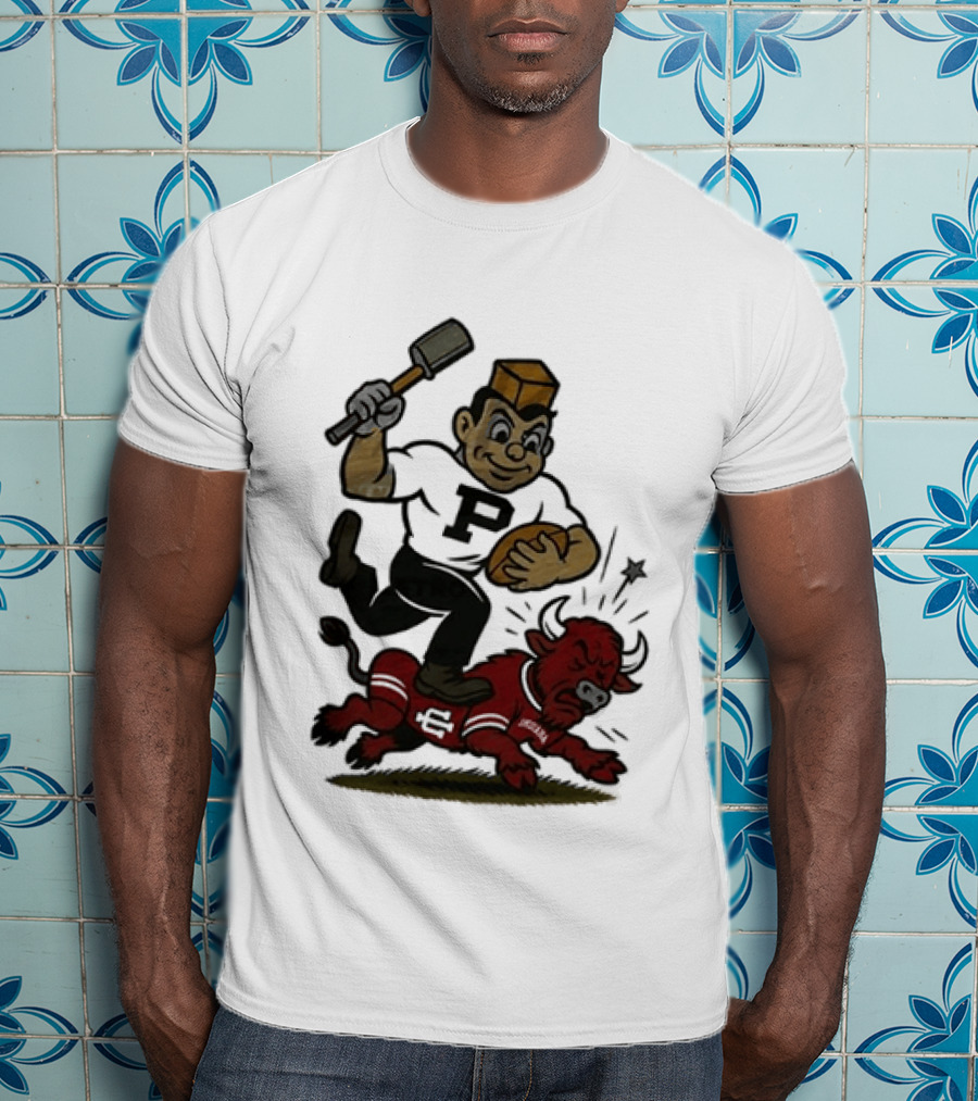 Purdue Boilermakers Crush Indiana Hoosiers NCAA Football Rivalry Victory T-Shirt