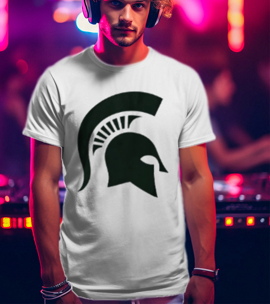Michigan State Spartans Primary 2025 Iconic Spartan Helmet Trendy T-Shirt