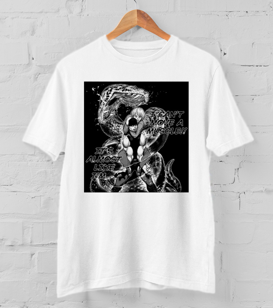 I Can't Move A Muscle It's Almost Like I'm Imai Cosmo Manga Snake Scene T-Shirt