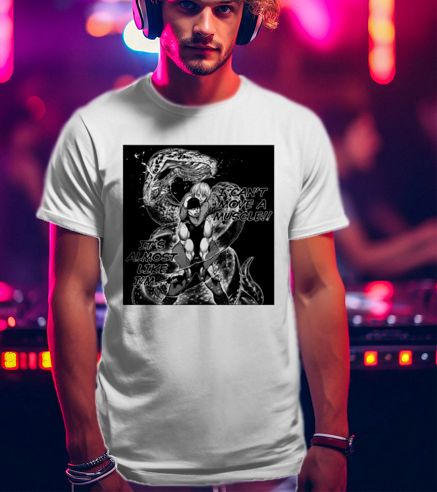 I Can't Move A Muscle It's Almost Like I'm Imai Cosmo Manga Snake Scene T-Shirt