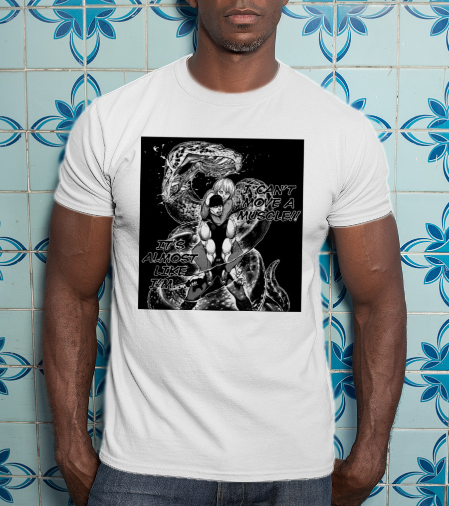 I Can't Move A Muscle It's Almost Like I'm Imai Cosmo Manga Snake Scene T-Shirt