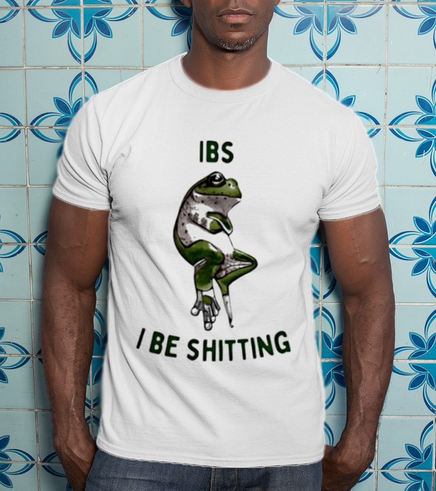 IBS I Be Shitting Frog Christmas T-Shirt