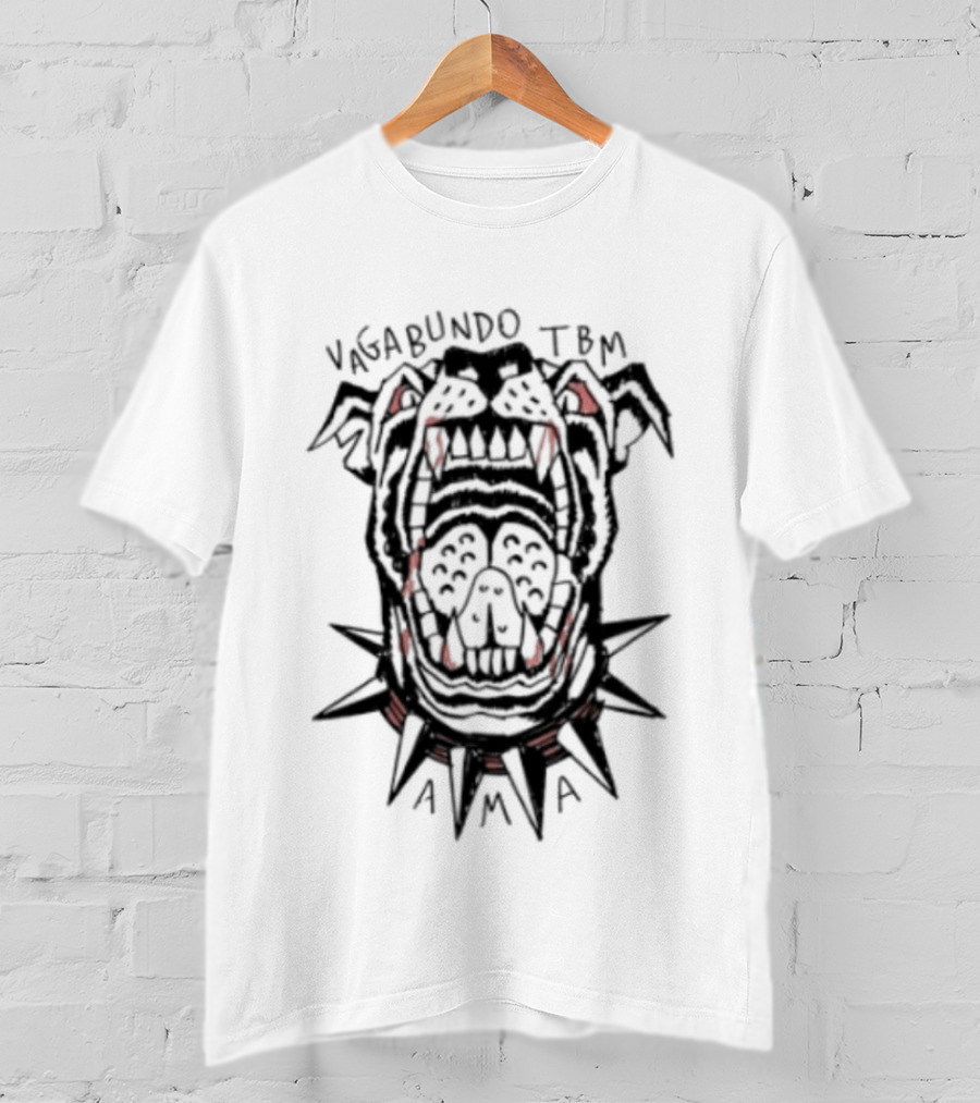 Vagabundo THC Original Pitbull Sketch Womens T-Shirt