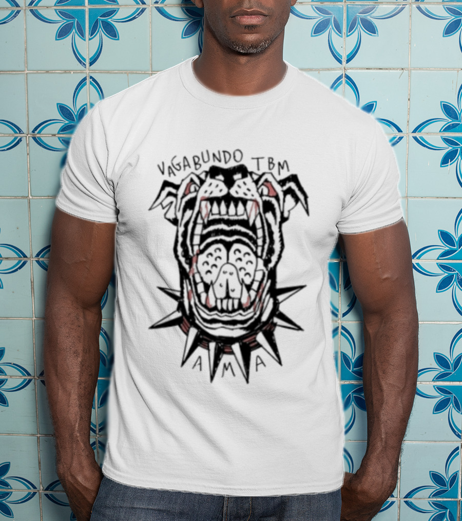 Vagabundo THC Original Pitbull Sketch Womens T-Shirt