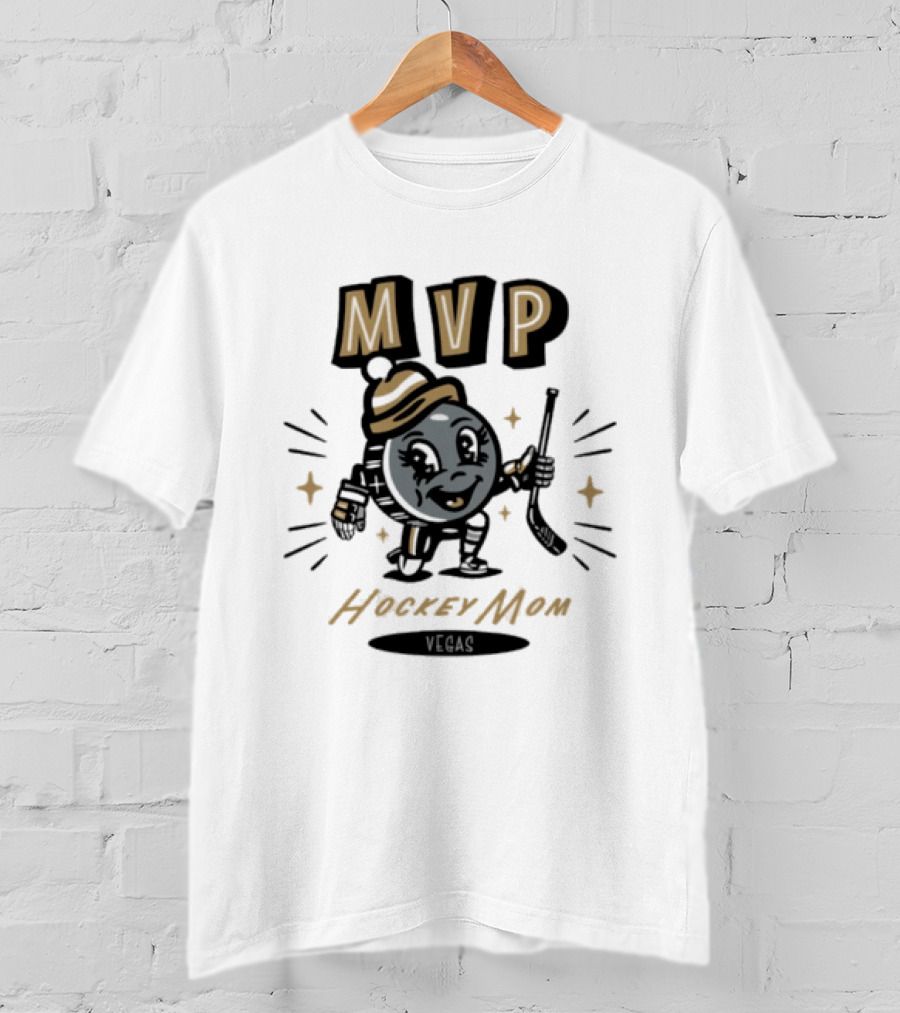 Original Vegas Golden Knights MVP Hockey Mom 2025 T-Shirt