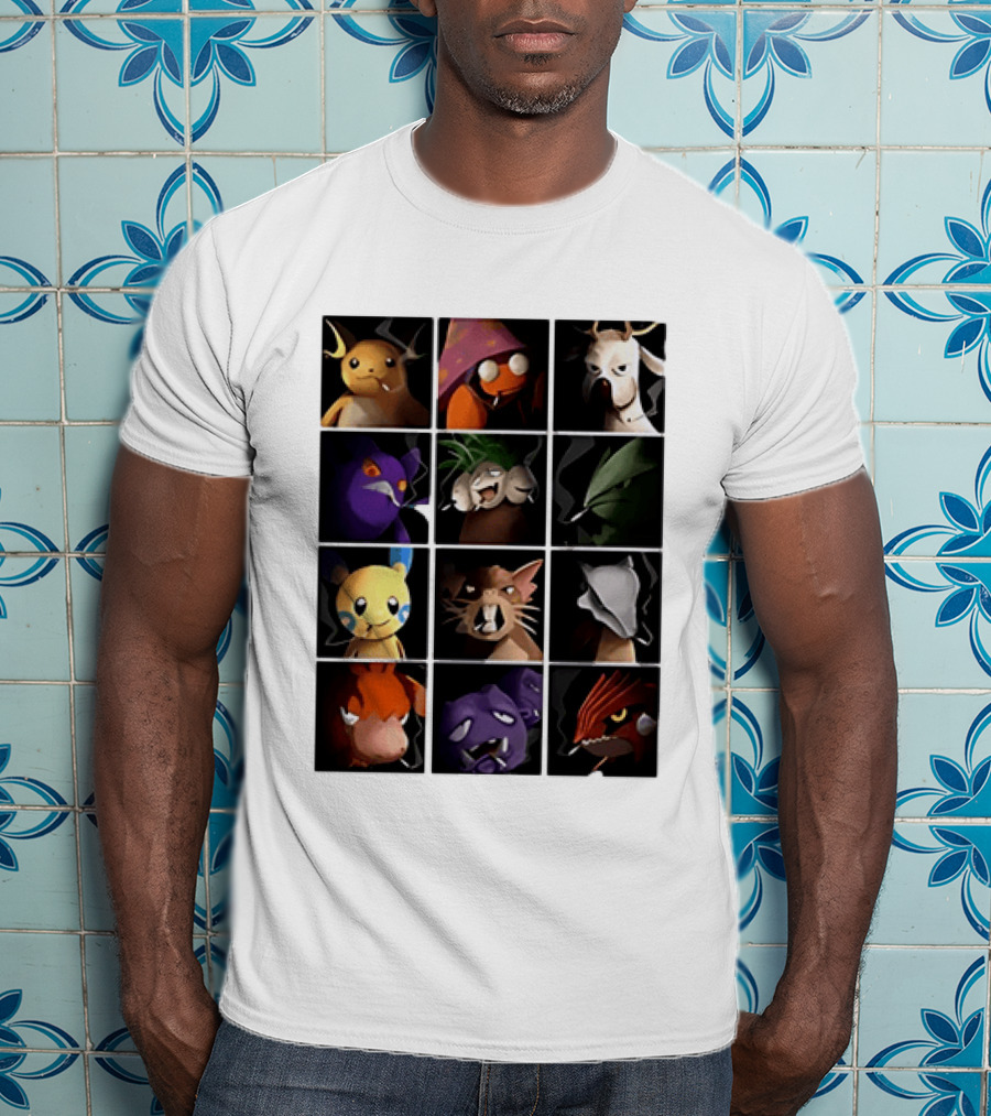 Pokemon Characters It Looks Just As Stupid When You Do It Smoking T-Shirt