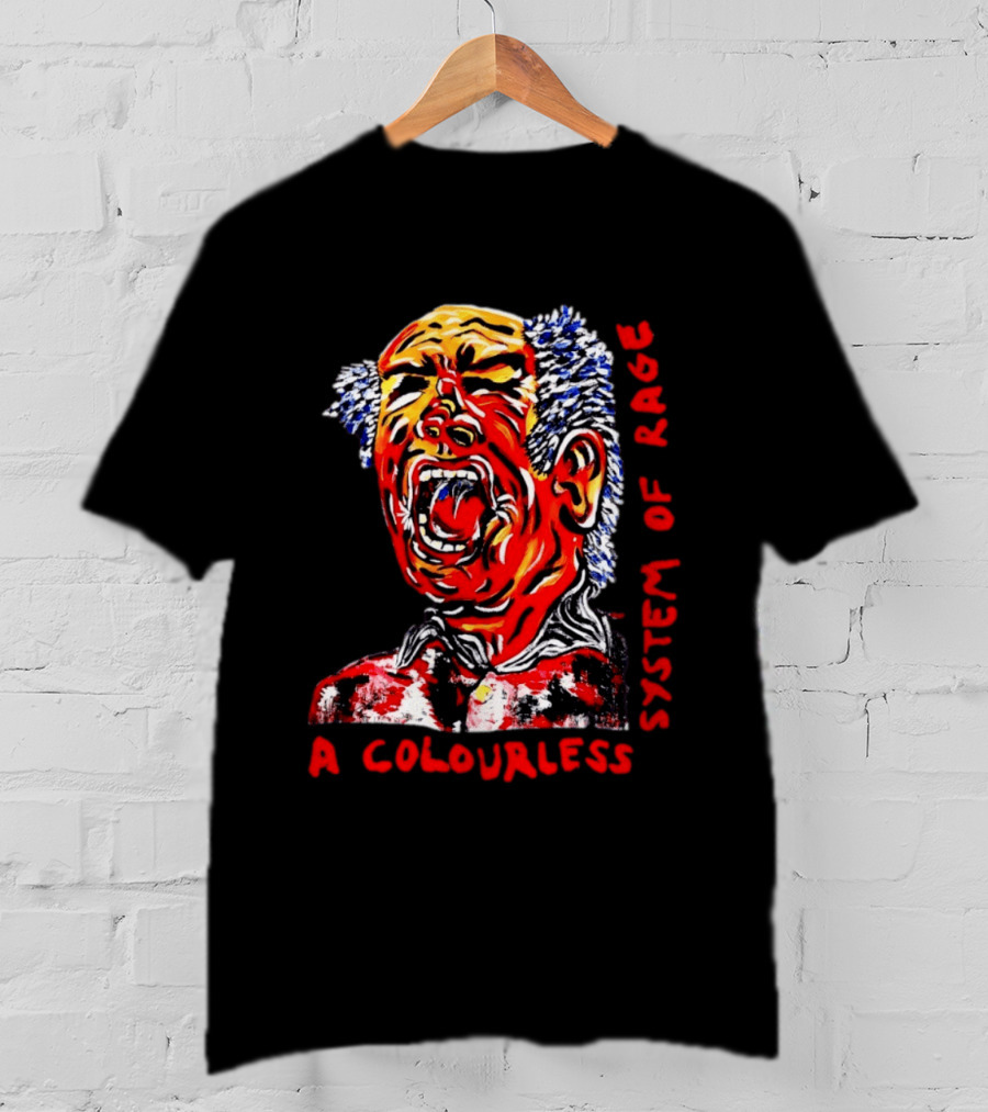 A Colourless System Of Rage Screaming Face T-Shirt