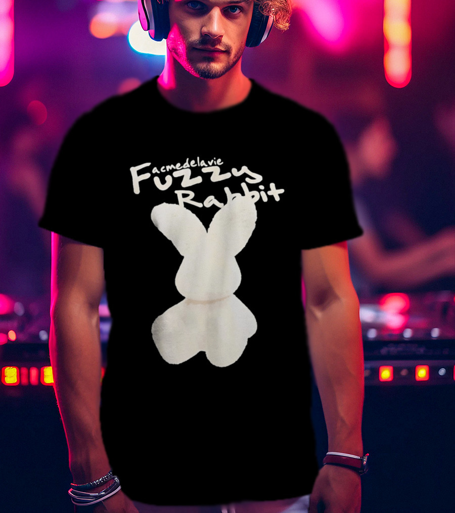 Acme De La Vie Fuzzy Rabbit ADLV Streetwear Bunny T-Shirt