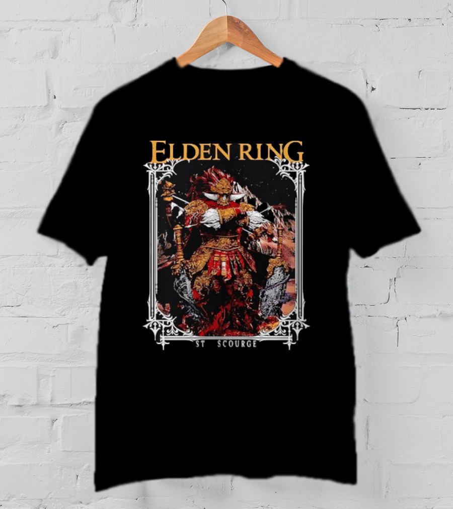 Elden Ring Starscourge Radahn FromSoftware ST Redorange T-Shirt