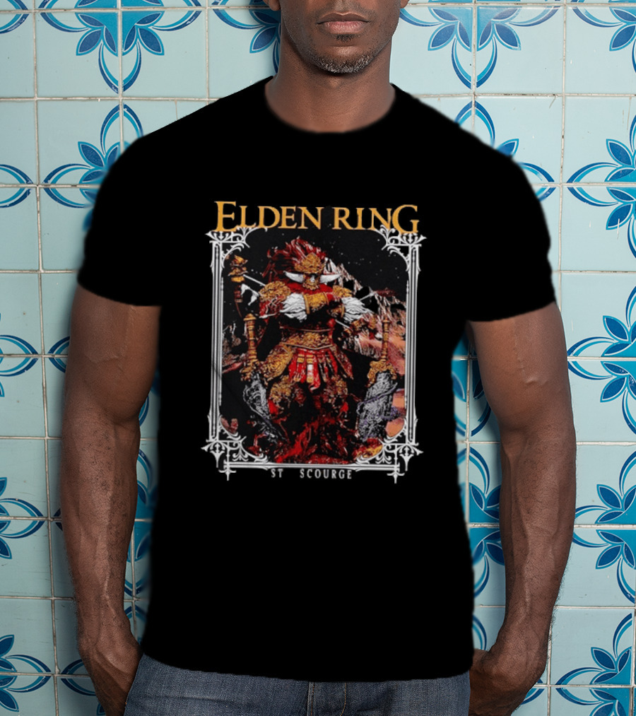 Elden Ring Starscourge Radahn FromSoftware ST Redorange T-Shirt
