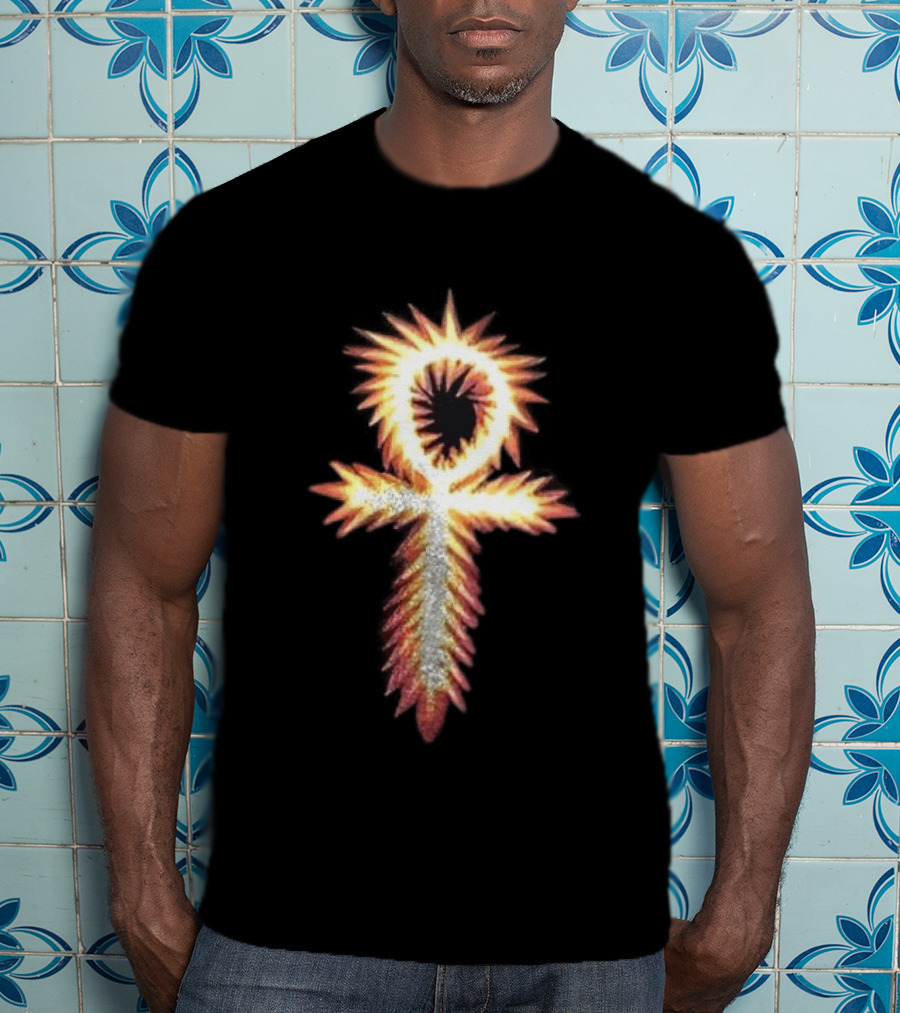 Erykah Badu Mama's Gun Album Cover Ankh T-Shirt