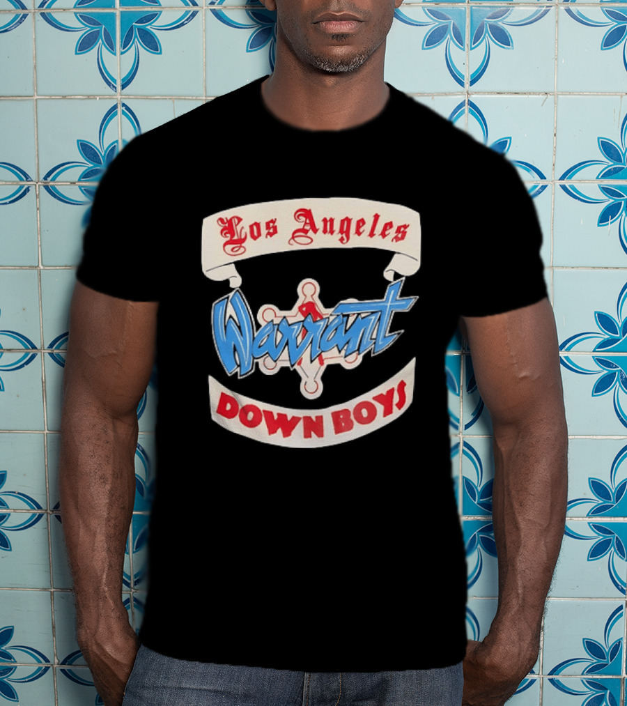 Los Angeles Warrant Down Boys Iconic Music Group T-Shirt