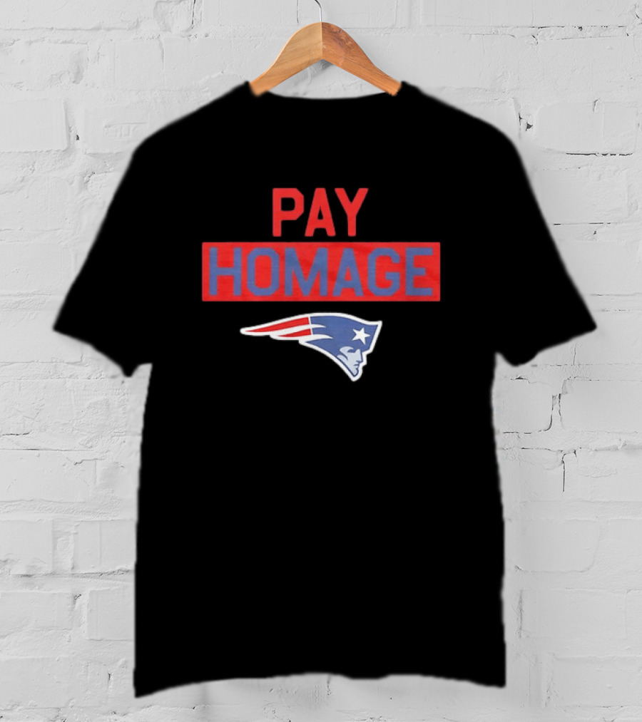 New England Patriots Pay Homage T-Shirt