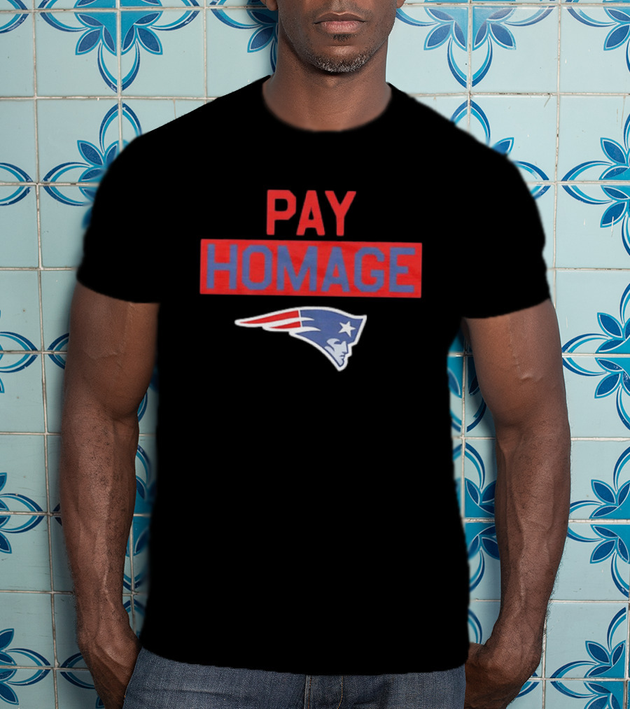 New England Patriots Pay Homage T-Shirt