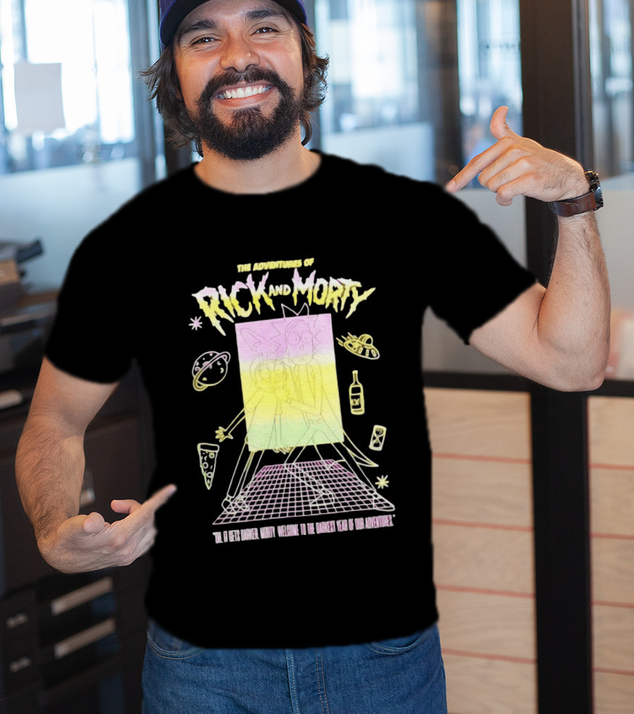 The Adventures Of Rick And Morty Welcome To The Darkest Year Of Our Adventures T-Shirt
