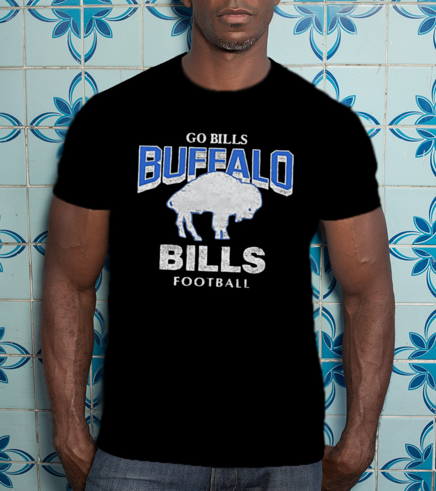 Go Bills Buffalo Bills Football History T-Shirt