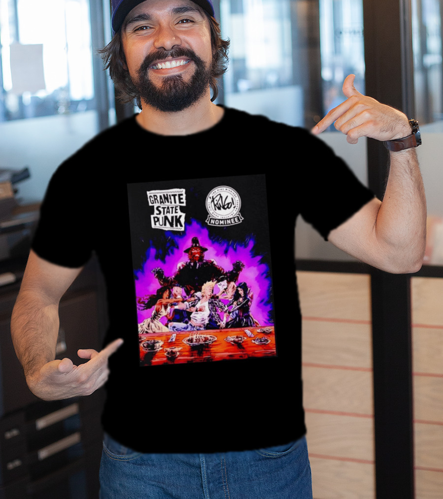 Granite State Punk Mike Wieringo Comic Book Industry Awards Nominee Vibrant Comic T-Shirt