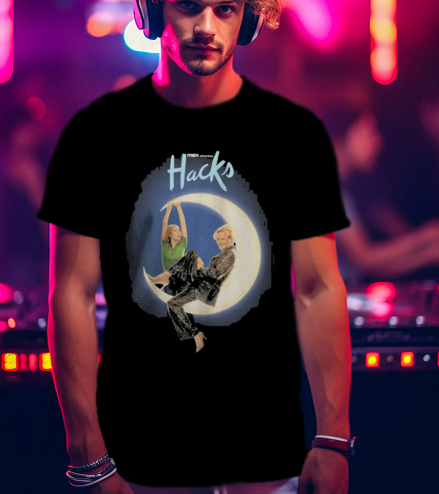 Max Original Hacks Crescent Moon Scene T-Shirt