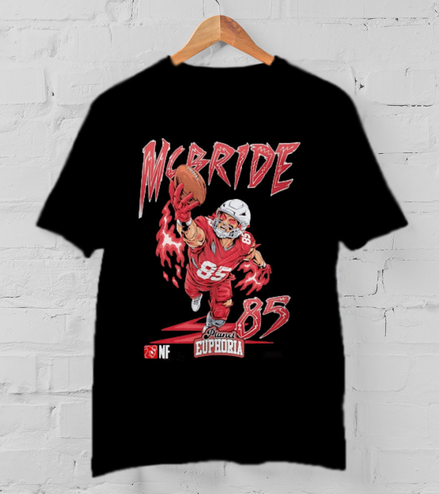 Trey McBride 85 Arizona Cardinals NFL Planet Euphoria T-Shirt