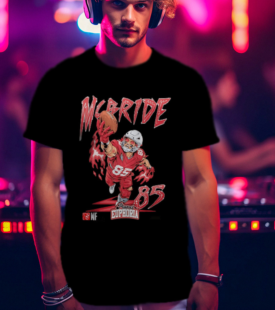 Trey McBride 85 Arizona Cardinals NFL Planet Euphoria T-Shirt