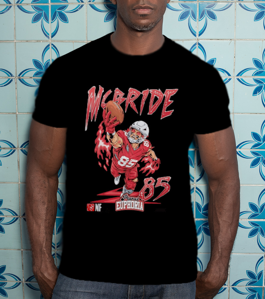 Trey McBride 85 Arizona Cardinals NFL Planet Euphoria T-Shirt