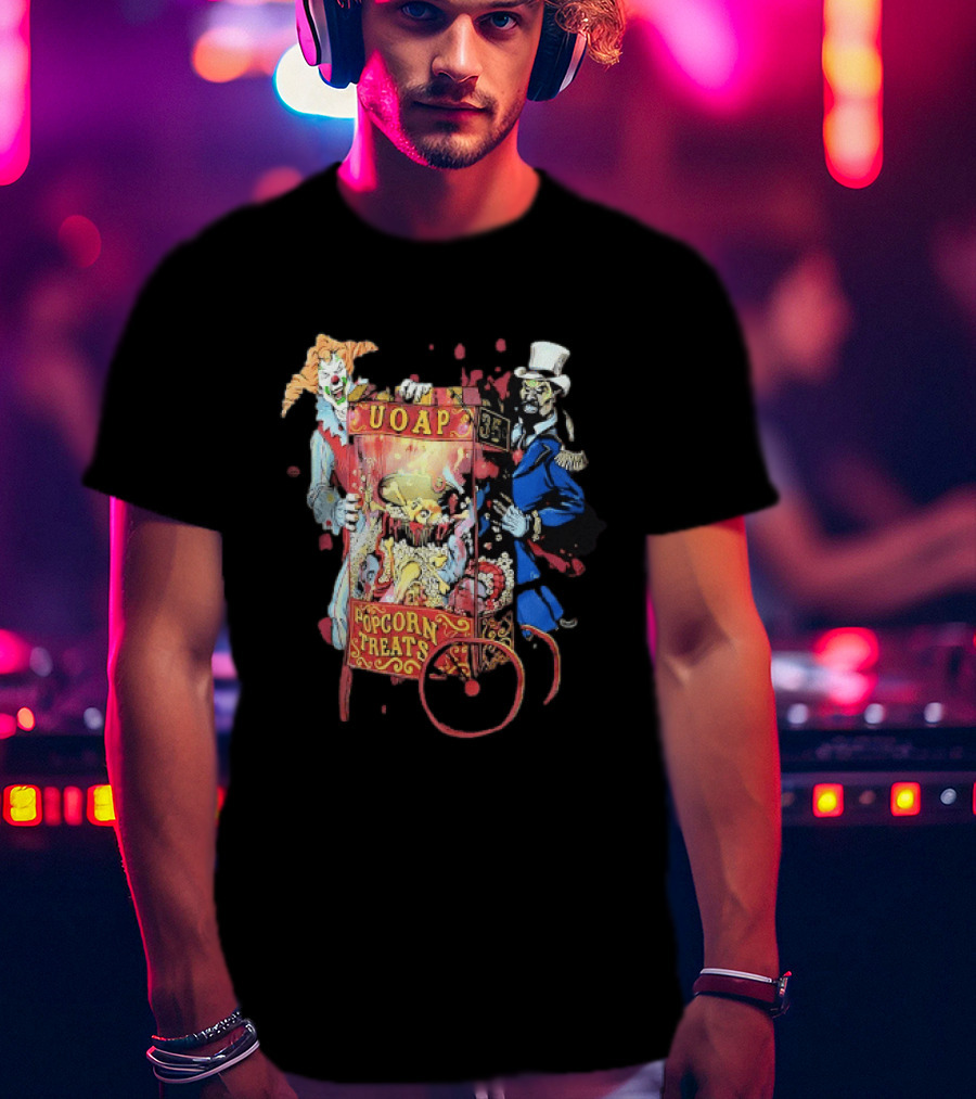 UOAP Popcorn Treats Insane Clown Posse Carnival T-Shirt