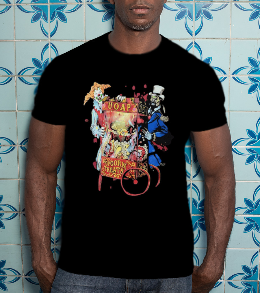 UOAP Popcorn Treats Insane Clown Posse Carnival T-Shirt