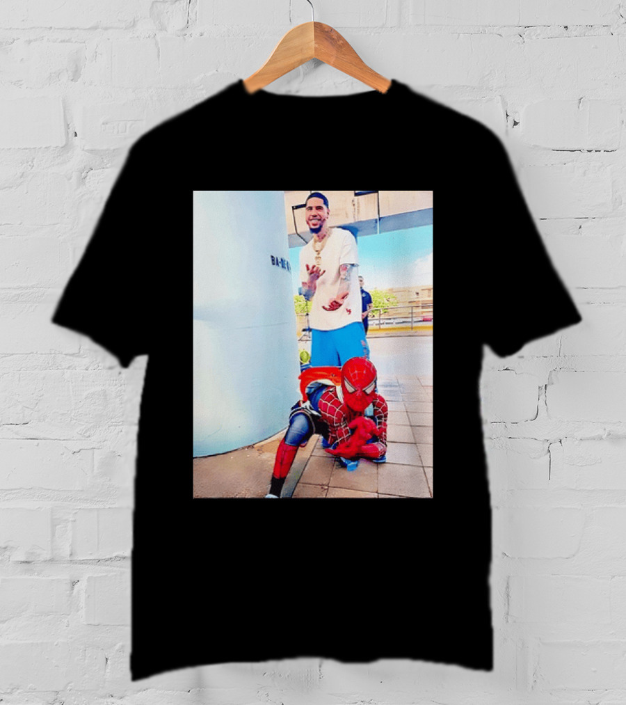 Jayson Tatum Spider Man Boston Celtics T-Shirt