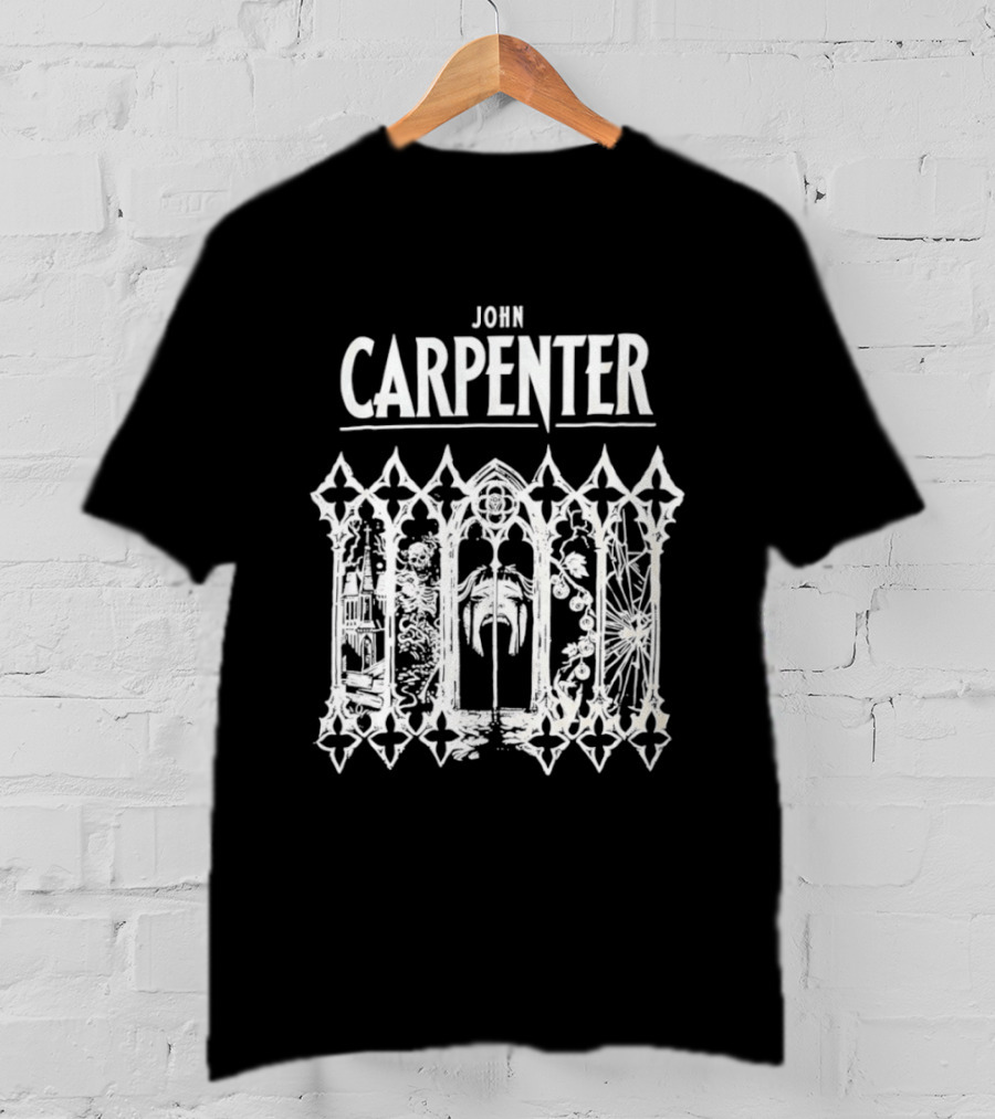 John Carpenter Gothic Horror Film Archway T-Shirt