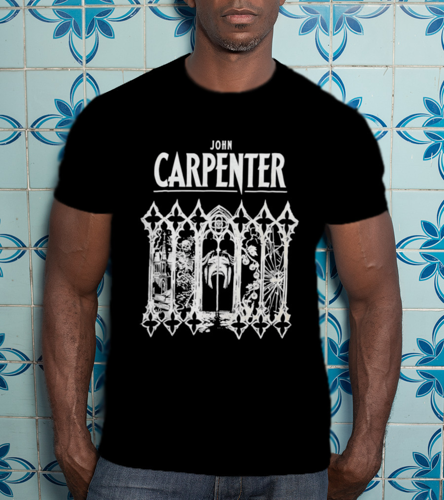 John Carpenter Gothic Horror Film Archway T-Shirt