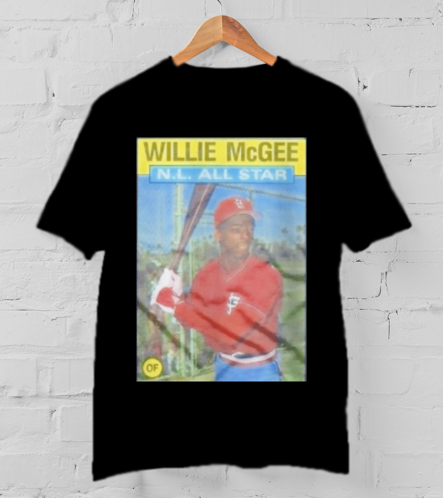 WILLIE McGEE N.L. ALL STAR OF T-Shirt
