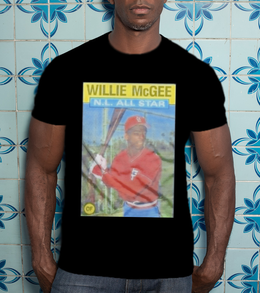 WILLIE McGEE N.L. ALL STAR OF T-Shirt