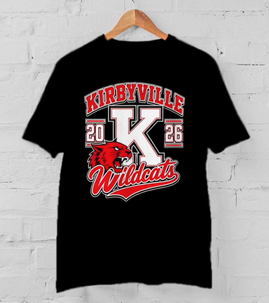 Kirbyville Wildcats K 2026 School Spirit T-Shirt