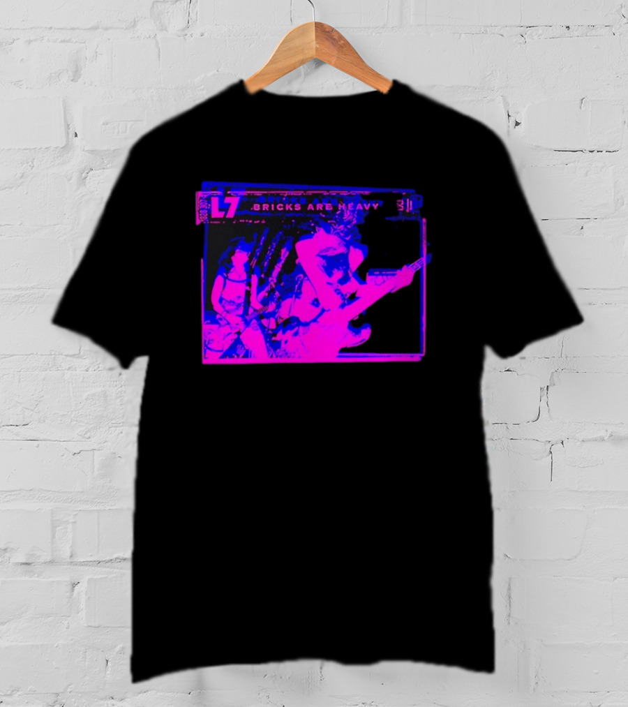 L7 Bricks Are Heavy Band Grunge Alternative Rock Album Cover T-Shirt