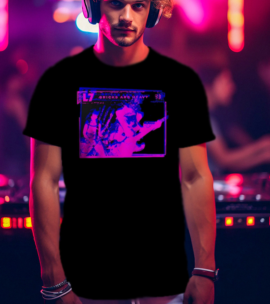 L7 Bricks Are Heavy Band Grunge Alternative Rock Album Cover T-Shirt