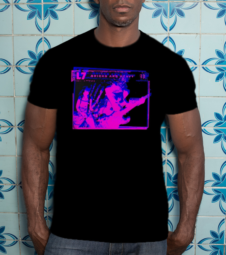 L7 Bricks Are Heavy Band Grunge Alternative Rock Album Cover T-Shirt