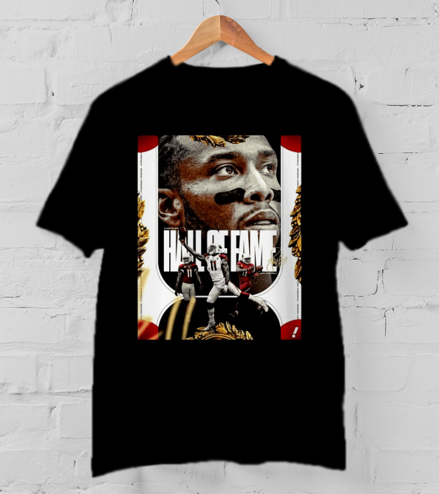 Larry Fitzgerald Hall Of Fame Class Of 2026 Legendary NFL Wide Receiver T-Shirt