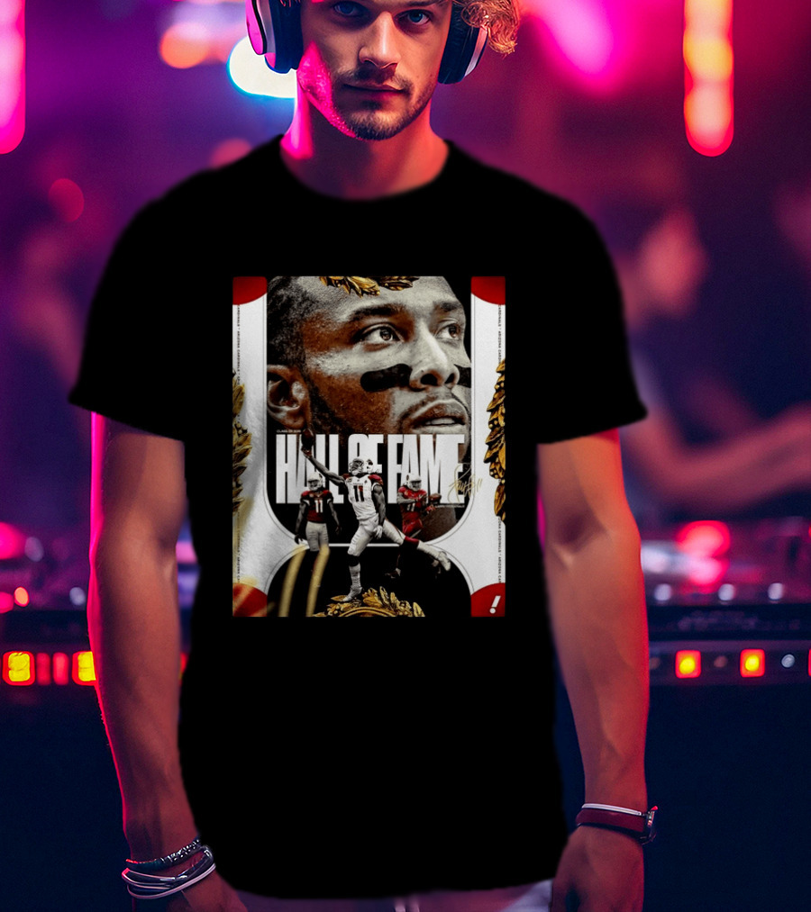 Larry Fitzgerald Hall Of Fame Class Of 2026 Legendary NFL Wide Receiver T-Shirt