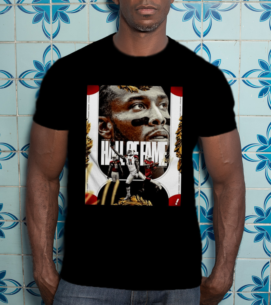 Larry Fitzgerald Hall Of Fame Class Of 2026 Legendary NFL Wide Receiver T-Shirt
