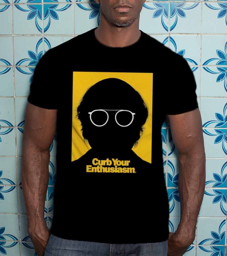 Curb Your Enthusiasm Larry David Silhouette Glasses T-Shirt