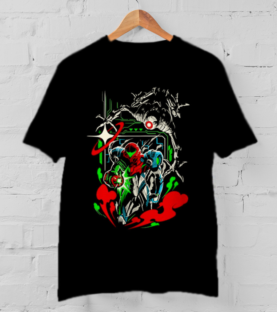 Samus Aran Metroid Your Back Adventure T-Shirt