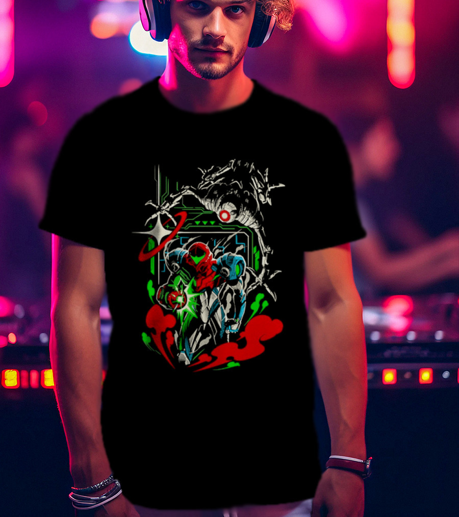Samus Aran Metroid Your Back Adventure T-Shirt